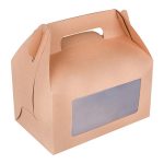 Kraft Windowed Boxes: Custom Die-Cut Packaging with PVC Window